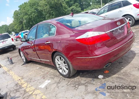 2010 Hyundai Genesis 4.6 из США, поврежденный, VIN KMHGC4DF4AU084163